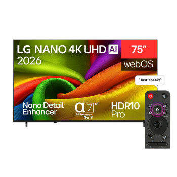 SMART TV NANO LG 75P UHD...